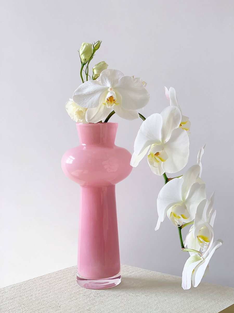 Tall Vintage Style Dopamine Decorative Flower Vase-5