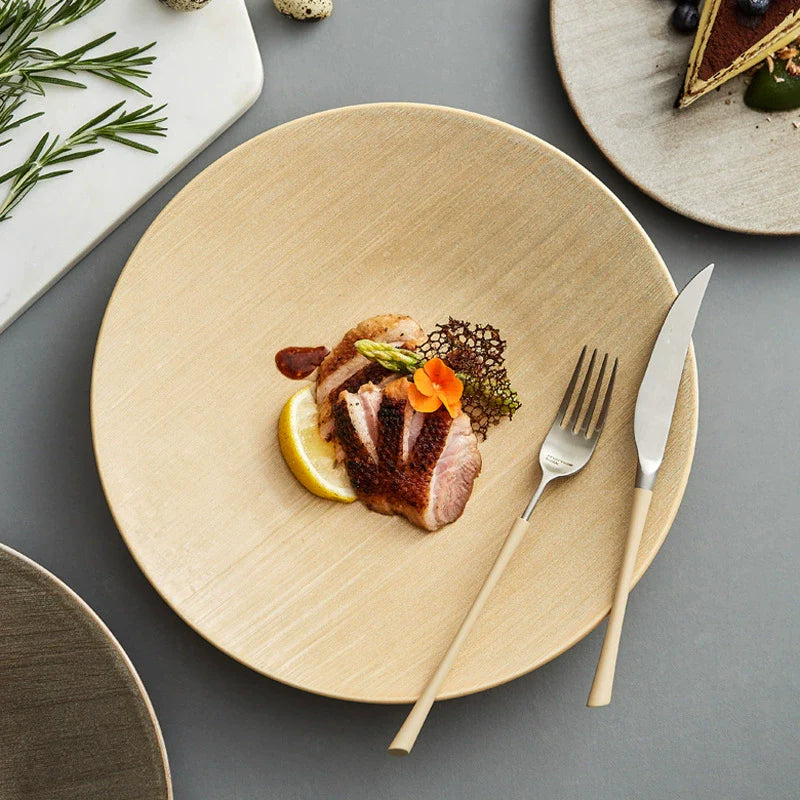 Modern Porcelain Dinner Plate