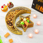 2pcs Ramadan Iron Serving Trays Set for Desserts-2