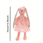 Cute Bunny Plush Toy Doll – 35 cm Soft Pink Rabbit