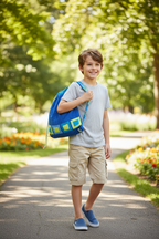 Cubes Kids Towel N Bag