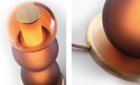 Drift Bottle-Inspired Table Lamp – Handcrafted Modern Ambient Lighting