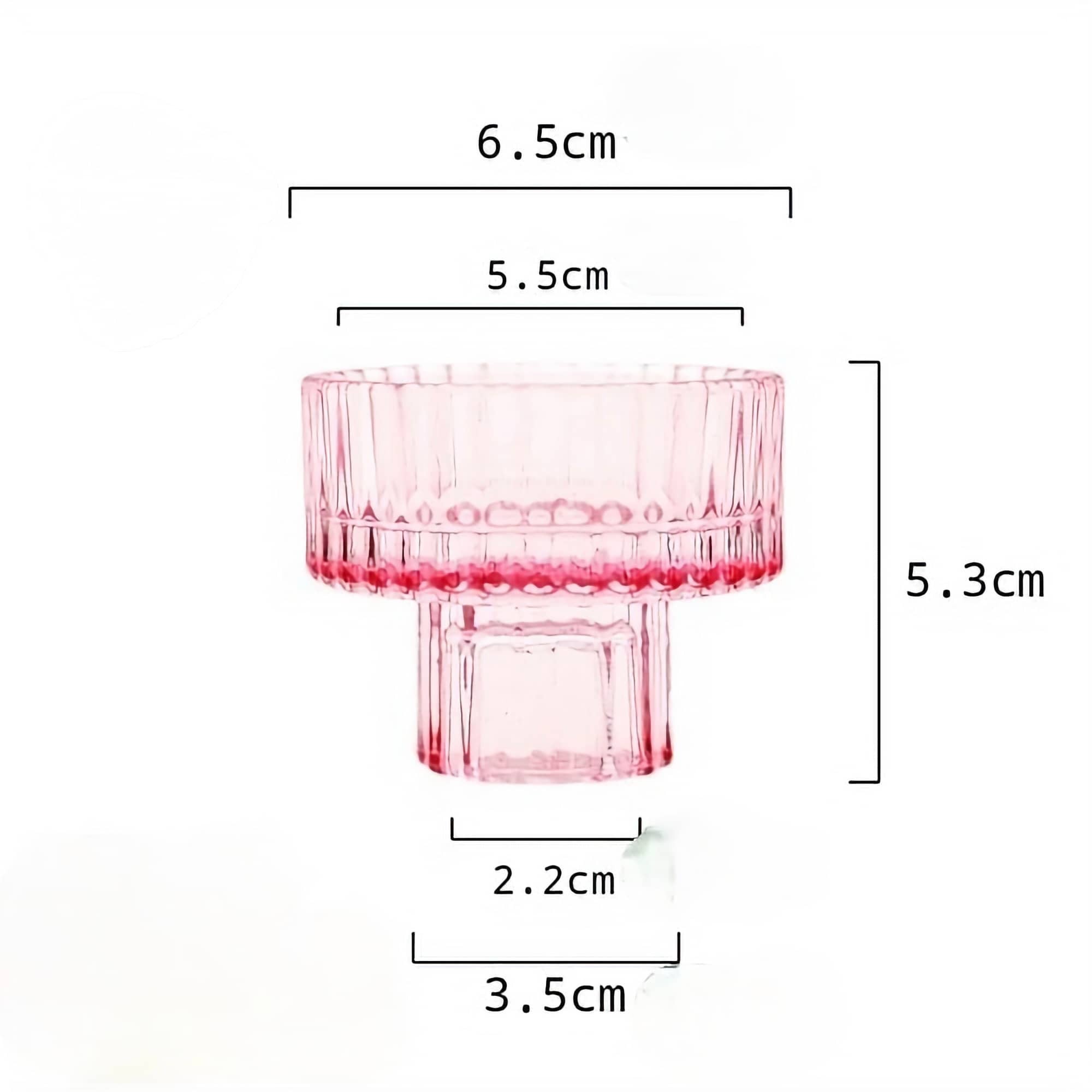 Glass Candle Holder - Multi-Use