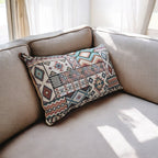 Aztec Blue Cushion Cover 30 x 50