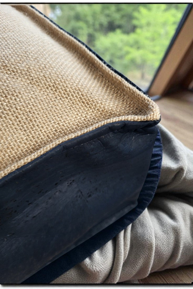 NATURAÉ Floor Cushion - Majestic Blue