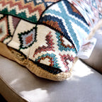 Aztec Blue Cushion Cover 30 x 50