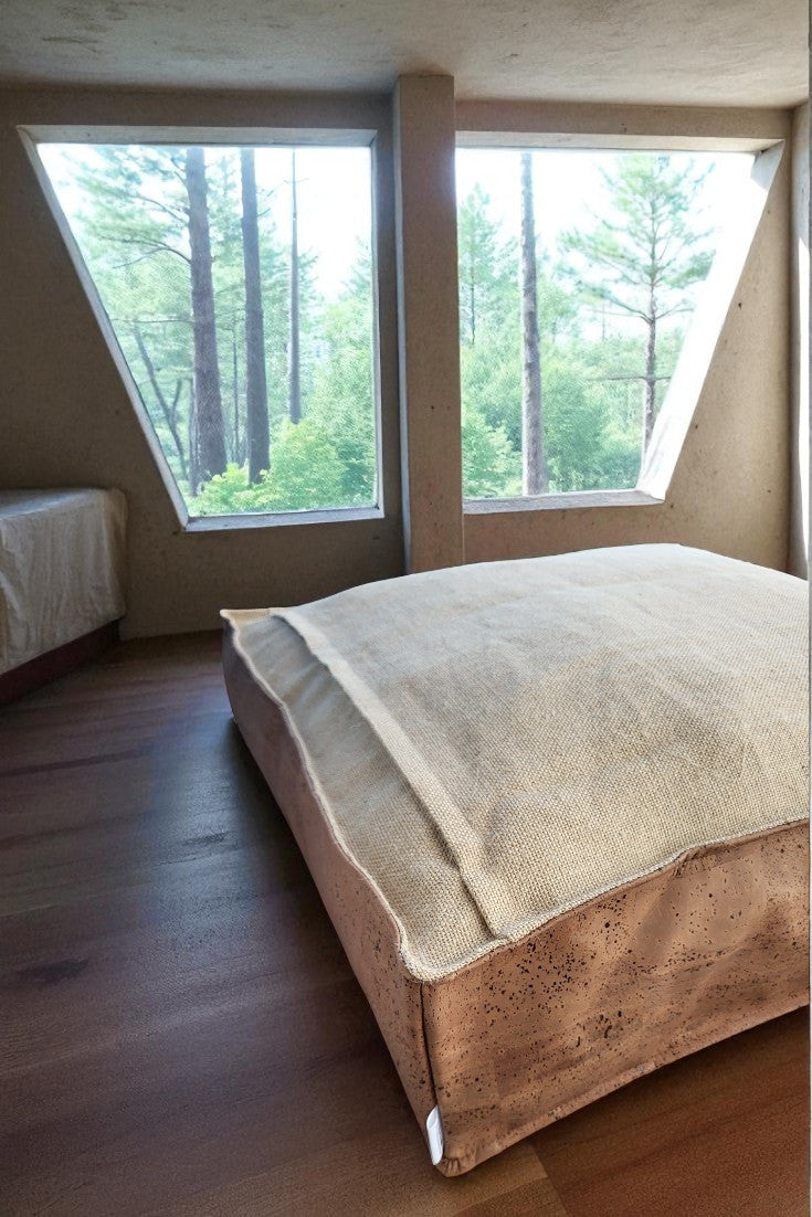 Natura Floor Cushion - Cork Luxe