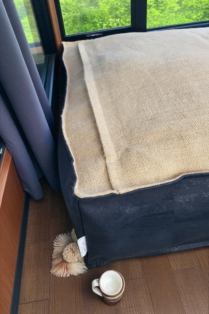 NATURAÉ Floor Cushion - Majestic Blue