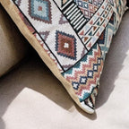 Aztec Blue Cushion Cover 30 x 50