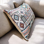 Aztec Blue Cushion Cover 30 x 50