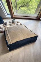 NATURAÉ Floor Cushion - Majestic Blue