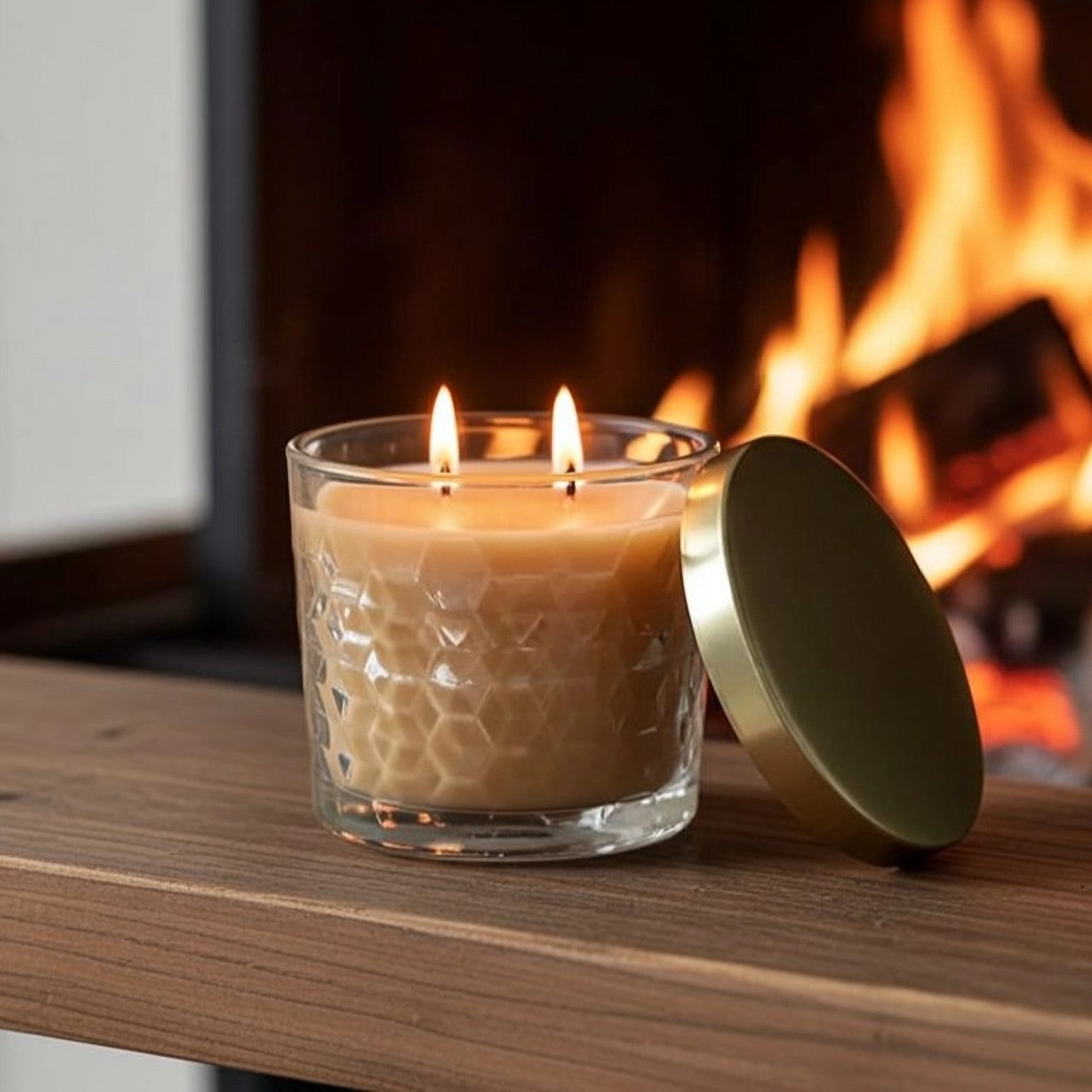 Serenity Jar Candle - Pure Unscented Beeswax