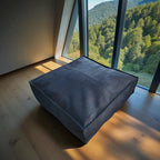 NATURAÉ Floor Cushion - Majestic Blue