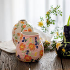 Hand-Painted Ceramic Vase