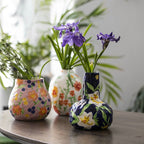 Hand-Painted Ceramic Vase