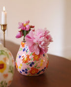 Hand-Painted Ceramic Vase