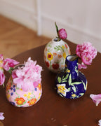 Hand-Painted Ceramic Vase