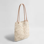 Macramé Woven Summer Tote