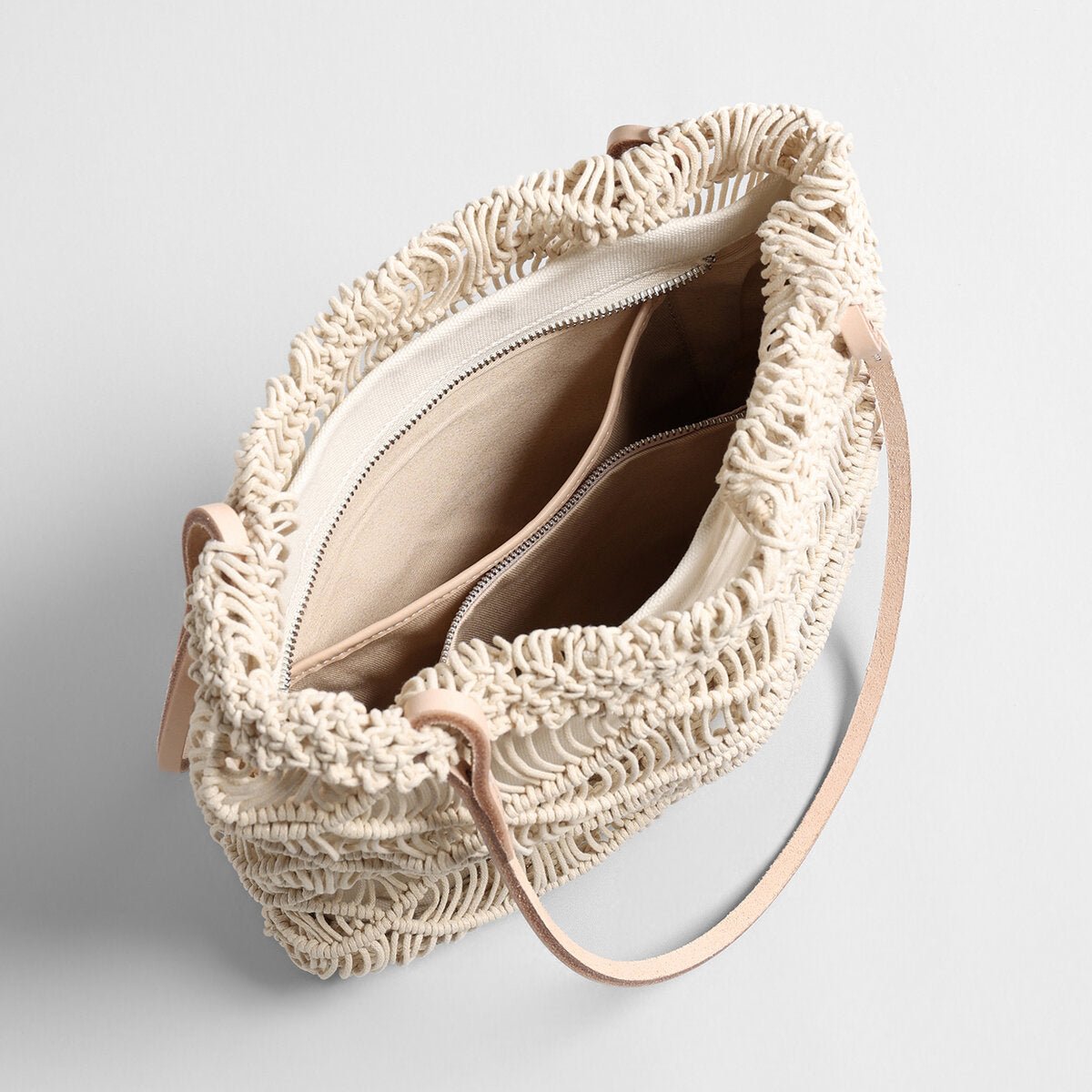 Macramé Woven Summer Tote