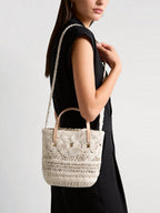 Macramé Basket Tote