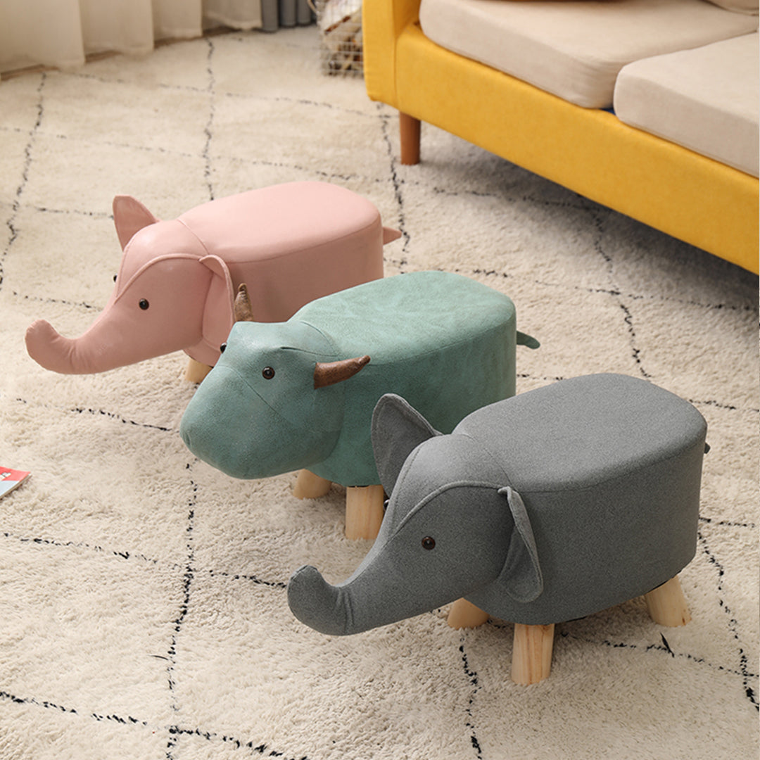 Elephant Children's Bench - Grey