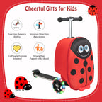 Lady Bug Ride-On Scooter Luggage
